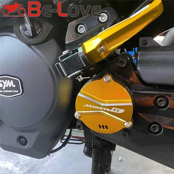 O novo Chegadas LOGOTIPO da Maxsym TL Motocicleta Tampa Decorativa Frontal Moldura Eixo de acionamento da Tampa de protecção Para SYM MAXSYM TL 500 TL500 2020