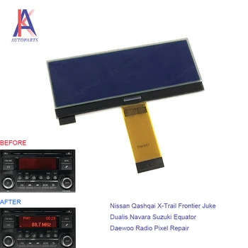 Para Nissan Qashqai Juke auto-Rádio Leitor de CD Ecrã LCD Para DAEWOO Unidade de Rádio Pixel de Reparação
