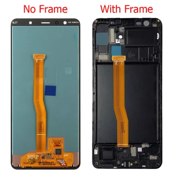 Display LCD Para Samsung Galaxy A7 2018 A750 SM-A750G SM-A750F SM-A750FN/DS A750F/DS A750GN Digitador da Tela de Toque Substituição