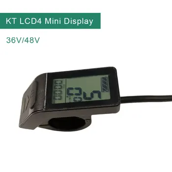 24V/36V/48V Multi Função Bicicleta Elétrica Mini-Visor KT-LCD4 de bicicleta E de Exibição do Painel de Medidor de Drop shipping