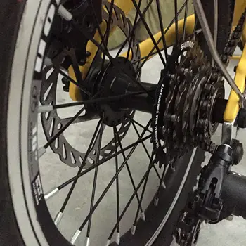 32-o Furo de Aço cubo da Roda Traseira Freio a Disco Titular 21sp-Engrenagem de Montagem da Bicicleta DIY de Reparação de Peças de Reposição Acessórios