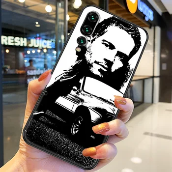 Paul Walker, do filme velozes e Furiosos caso De Telefone Huawei P Companheiro P10 P20 P30 P40 10 20 Smart Z Lite Pro 2019 negro bem de volta