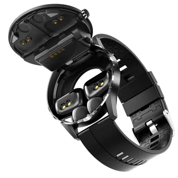 2021 X6 Smart Watch TWS Fone de ouvido Bluetooth 2em1 frequência Cardíaca Pressão Arterial Monitor de Esporte Smartwatch de Fitness Relógio para Android IOS
