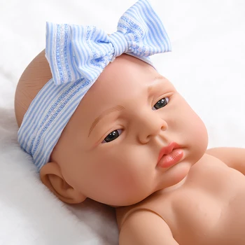 40cm Bebê Reborn Dolls Brinquedos Impermeável Baby Dolls Cheia de Silicone Realistas Real Bebe Reborn Dolls Brinquedos para Meninas, Brinquedos para Crianças Presentes