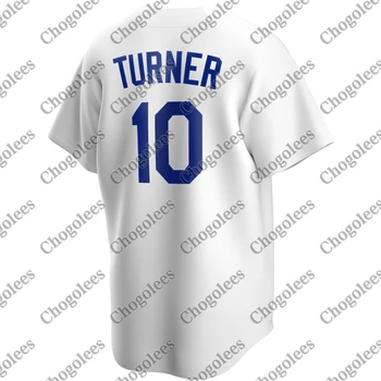 Beisebol Jersey Justin Turner Los Angeles Casa 2020 Jogador Jersey