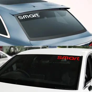 Carro pára-brisa Frontal em PVC Adesivos de pára-Brisas Automático Decalques Modelo de Carro Decorações Para Smart fortwo forfour a Auto Decoração Acessórios