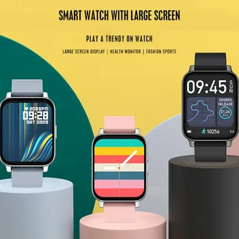 Ckyrin P36 Smart Watch Homens Mulheres 2021 Novo 1.69