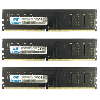 Computador 8G Cartão de Memória DDR4 Computador da área de Trabalho Totalmente Compatível Reparação e Modificação de Peças de Computador, Componentes de Hardware