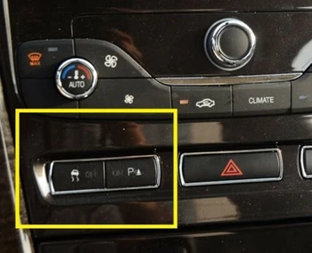 Controlo electrónico de VELOCIDADE e Estacionamento Auxílio Botão do Interruptor Para Ford Mondeo 2011 2012 2013 Preto