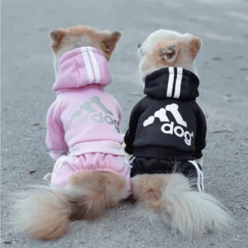 Cão de estimação traje de bulldog francês capuz cachorro traje 7 cores escolha do filhote de cachorro conjunto de Chihuahua Pug dog designer de roupas de cachorro