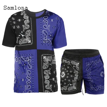 Homens Sexy roupas ropa hombre Camisas Casuais conjuntos de 2021 verão de manga curta de moda de impressão 3D de dois conjuntos de peças ao ar livre sportwear homem