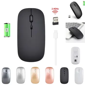 Mouse sem fio Gamer Mouse de Computador sem Fio Gaming Mouse Ergonômico Mause 3 Botões USB Óptico Jogo de Ratos Para Computador Portátil do PC