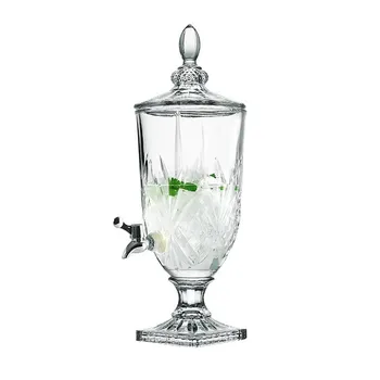 NOVO Cristal de Vidro Frasco de vidro e de bebidas Alcoólicas, Frascos de Socorro padrão de Bebidas, Garrafas de Suco, 2L