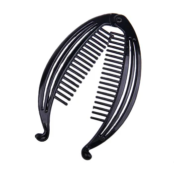 Novo Crystal Forma de Peixe de Cabelo Garra Grampos de Cabelo Banana Presilhas Acessórios de Cabelo Para as Mulheres de Estilo de Cabelo accesorios para el cabello