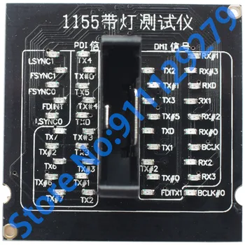 NOVO Portátil LGA1151 /LGA 1155 / LGA1156 Testador de Soquete de CPU Testador de Carga Fictícia Falsa com LED Indicador de Carga