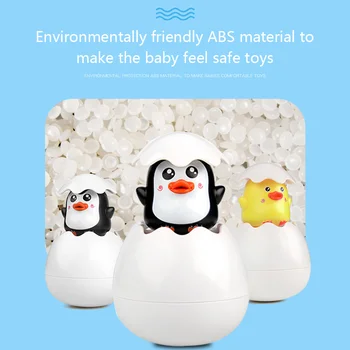 O Banho Do Bebê De Brinquedo De Crianças Bonito Pato Penguin Ovo Spray De Água De Sprinklers Casa De Banho De Aspersão Duche De Piscina De Água Brinquedos Dom Crianças