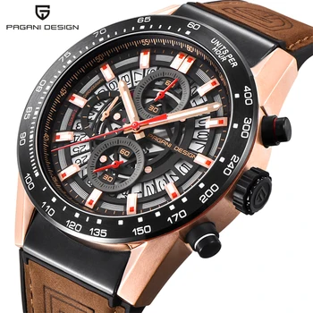 PAGANI DESIGN 2020 Homem Novo Relógio Cronógrafo Japão VK67 Movt Impermeável Relógio Homens Casual de Luxo, Relógios, Relogios Masculino