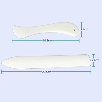 Papel Craft Ferramenta Abridor de Carta de DIY Scrapbooking Suprimentos de Dobramento de Papel Ferramentas Raspador de Plástico Osso Origami Faca de Alta Qualidade