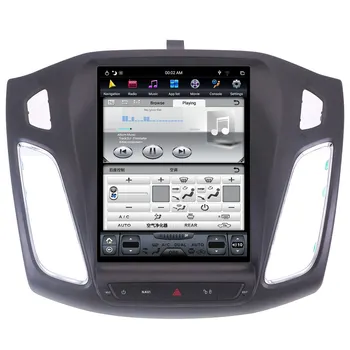 Para Ford Focus 2013-2017 Tesla Tela Android Px6 Multimédios do Carro Estéreo Leitor de Carplay de Navegação GPS Chefe da Unidade de DVD