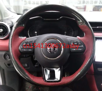 Para MG ZS/HS/MG 6/3 Rui Teng DIY modificado interior de couro especiais cobertura de volante acessórios do carro