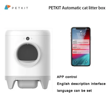 PETKIT Automático Inteligente de Auto-Limpeza Totalmente Fechado Gato Caixa de Maca Cavando a Máquina de Limpeza Anti-Respingo Wc Bandeja da Maca