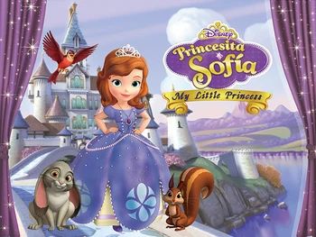 Princesa Da Disney Sophia Branca De Neve Pano De Fundo Da Decoração De Lona Festa De Aniversário Decoração Do Feriado De Suprimentos Menina De Presente