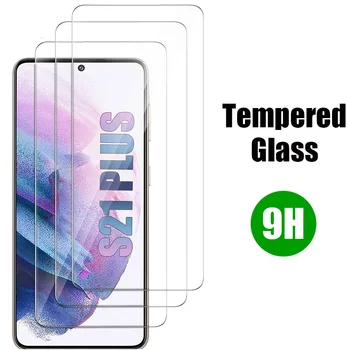 Protetor de tela de Vidro para Samsung Galaxy S7 S6 S5 Neo Vidro Temperado Para Galaxy S21 Ultra S20 FE 5G S10 Plus S7 S6 Borda