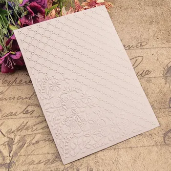 QUENTE plástico Laço de artesanato cartão fabricação de papel cartão álbum de decoração de casamento clipe de Relevo pastas