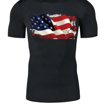 Rua Ícone Mulheres Homens Roupas 260mm bandeira Americana Ferro na Impressão de transferência de Patches para o vestuário, a T-shirt Patch Diy 3D Adesivos