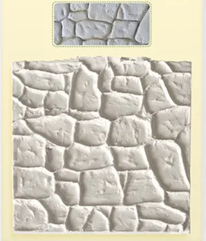 Silicone de simulação de parede, piso em azulejo / madeira toco anual anel da base de dados de / casca de madeira textura do molde