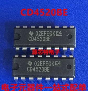 Xinyuan 10PCS/LOT CD4520BE DIP16 CD4520 MERGULHO 4520BE DIP16 novo e original IC