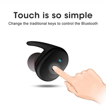 Y30 TWS sem Fio Blutooth 5.0 Fone de ouvido com Cancelamento de Ruído Fone de ouvido hi-fi Estéreo 3D Sound Música Em-orelha Fones de ouvido Para Android IOS xiaomi