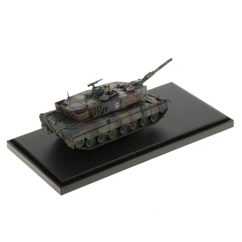 1:72 De Simulação Alemão Leopard-2 A5 Tanque Principal De Batalha Modelo Blindado Carro De Brinquedo