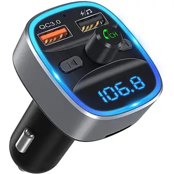 1pc Carro Mp3 Player Bluetooth Carregador de Carro do Receptor de Bluetooth Bluetooth Transmissor Acessórios