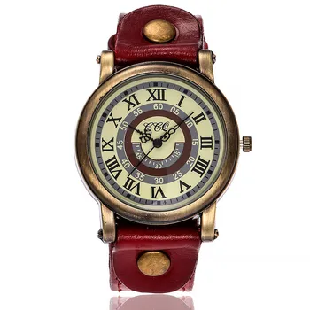 2021 Baixo chave de Luxo Ccq Mulheres Casual Quartz pulseira de Couro Newv Pulseira de Relógio de Pulso Analógico relógios Também Um Grande Presente Para a Família