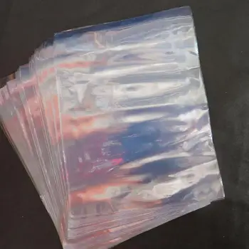 300pcs PVC Shrink Wrap de Sacos Transparentes Selagem Filme retráctil Bolsas Para o Livro de Frascos de Sabão Bombas de Banho Embalagem