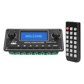9-12V Leitor de MP3 Decodificador de Bordo do Módulo Bluetooth sem Fio, Amplificador TF Radio USB Audio DIY Kit alto-Falante T84C
