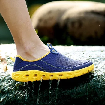 Airavata Mulheres Sapatos de Água Aqua Sapatos Moda Unissex Malha Respirável Rápido-Seca Escorregar No Exterior de Borracha Sola de Sapatos Sapatos Casuais