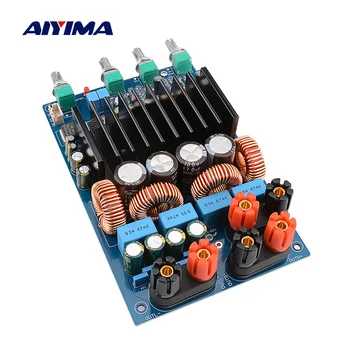 AIYIMA 2.1 TAS5630 Amplificador de Potência de Áudio da Placa de 300W+150Wx2 Classe D Digital Amplificador de alto-Falante OPA1632DR Mini Amp DIY Home THeater