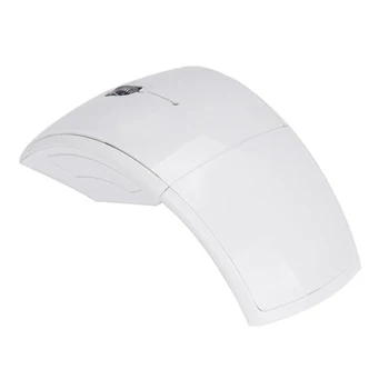 Dobrável Bluetooth Ultra Fina do Mouse Mouse Ótico sem Fio Non-Slip Ratos Com Receptor USB Para PC Computador Portátil Notebook