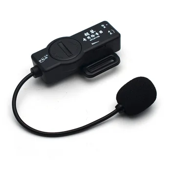 ENO HUQIN ERHU Micphone Transdutor de Recebimento, com Controle de Volume Preto