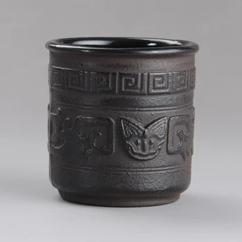 Ferro fundido Retro Copos de Chá Esculpida Copos e Canecas de Traditinlal Chinês Copos