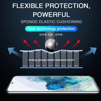 Frente Para Trás Hidrogel Película Para Samsung S20 Ultra S8 S9 S10 Plus E Lite Nota 8 9 Nota 10 Pro Protetor De Tela Do Filme De Volta Não De Vidro