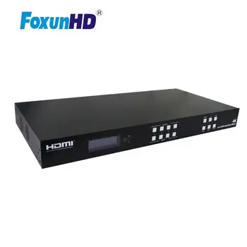 HDMI Perfeita Matriz 4k com RS232 Controle de IP SMX46 4X4 HDMI Matriz 2x2 de Parede de Vídeo Controlador de