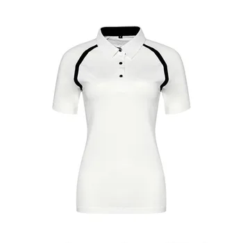 High-end de roupas por atacado de Golfe Abrir as Mulheres 2020 New de poliéster, em Camisas do Golfe para a Gola das Raparigas Desportivas