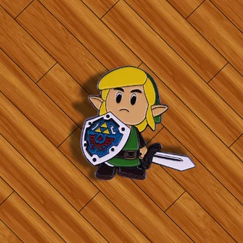 Jogo Zeldas Sopro do Selvagem Pin Kass Birdman Penas Músico Destino Terrível Máscara de Luta Guerreiro Skyward Sword Broche