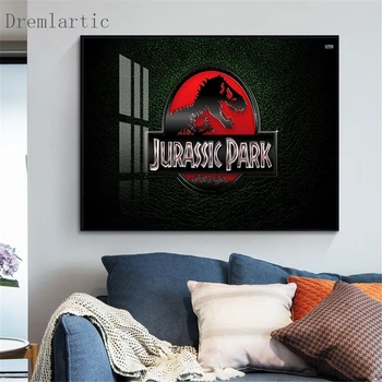 Jurassic Park KI 1Canvas Pinturas de Arte Para a Sala de estar, Quarto de Pôsteres E Impressões de Parede do Poster de Decoração de Casa de KC