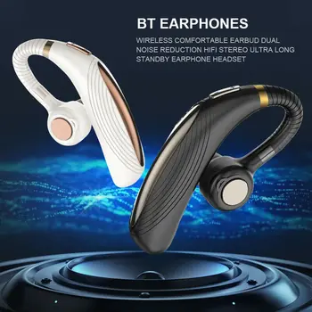 K06 sem Fio Bluetooth 5.0 Negócio de Suspensão de Ouvido Fone de ouvido Sport Auricular Estéreo de Fone de ouvido mãos livres Número de IDENTIFICAÇÃO de chamada de Função