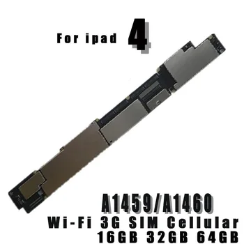 Limpar o iCloud desbloqueado para Ipad 4 Lógica de Placas Wifi do Celular para o Ipad 4 placa-Mãe com Sistema IOS A1458/A1459 1460