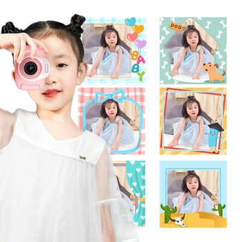 Nicce Crianças Câmera Digital de 3 polegadas IPS Tela de Toque 50MP 4K de Vídeo HD Selfie Mini SLR Crianças Câmera de Brinquedo de Presente de Aniversário